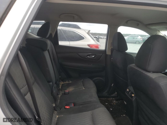 2017 Nissan Rogue S with VIN JN8AT2MT6HW383743, listed as a Copart auction lot 47916595 with 158,954 mi miles and Salvage Title. Bid and sale history available at carsss.com. Image 10.