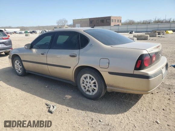 2005 Chevrolet Impala with VIN 2G1WF52E259288172, listed as a Copart auction lot 51921375 with 166,249 mi miles and Salvage Title. Bid and sale history available at DreamBid. Image 2.