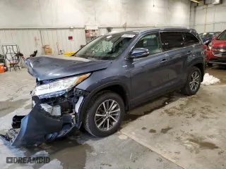 2019 Toyota Highlander SE with VIN 5TDJZRFH6KS998554, listed as a Copart auction lot 85590414 with 79,289 mi miles and Salvage Title. Bid and sale history available at carsss.com. Image 1.