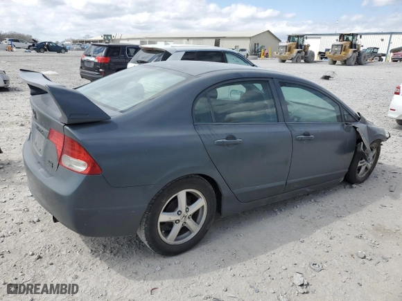 2010 Honda Civic Sdn DX-VP with VIN 2HGFA1F33AH526121, listed as a Copart auction lot 47438955 with 267,712 mi miles and Salvage Title. Bid and sale history available at carsss.com. Image 3.