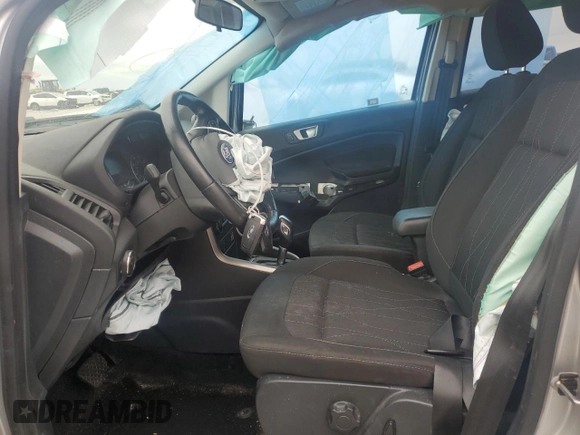 2019 Ford EcoSport SE with VIN MAJ3S2GE2KC272352, listed as a Copart auction lot 46612035 with 83,318 mi miles and Salvage Title. Bid and sale history available at DreamBid. Image 7.