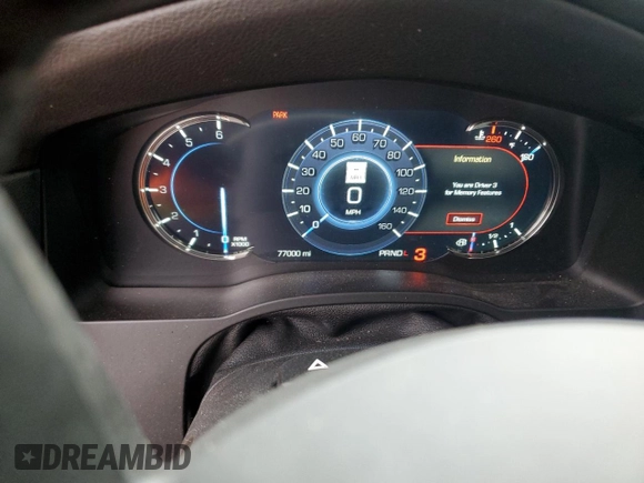 2019 Cadillac Escalade z VIN 1GYS4AKJ9KR133891, wystawiony jako Copart lot #80752144 z przebiegiem 77 000 mil mil oraz Szkoda całkowita • Salvage title. Historia ofert i sprzedaży dostępna na DreamBid. Obrazek 9.
