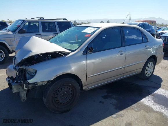 2003 Toyota Corolla CE with VIN 1NXBR32E23Z149303, listed as a IAAI auction lot 41666235 with 181,477 mi miles. Bid and sale history available at carsss.com. Image 18.