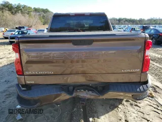2019 Chevrolet Silverado 1500 Custom with VIN 3GCPYBEH4KG253936, listed as a Copart auction lot 86851514 with 36,320 mi miles and Salvage Title. Bid and sale history available at DreamBid. Image 6.