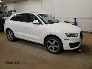 2015 Audi Q3 Premium Plus with VIN WA1EFCFS9FR006974, listed as a Copart auction lot 60036635 with 117,961 mi miles and Clean title. Bid and sale history available at DreamBid. Image 4.
