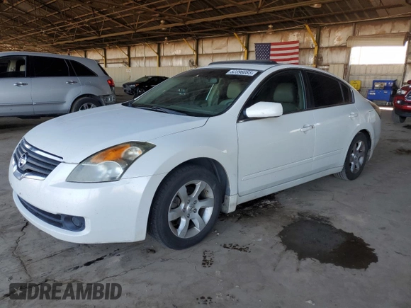 2008 Nissan Altima 2.5 SL with VIN 1N4AL21E18N454148, listed as a Copart auction lot 52396085 with 247,239 mi miles and Salvage Title. Bid and sale history available at carsss.com. Image 1.