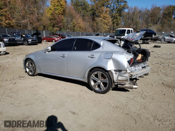2012 Lexus IS 250 with VIN JTHBF5C22C2102974, listed as a Copart auction lot 41452735 with 200,415 mi miles and Non Repairable. Bid and sale history available at DreamBid. Image 2.
