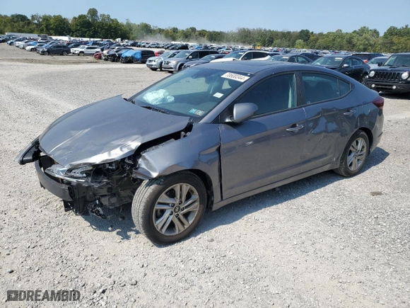 2020 Hyundai Elantra Value Edition with VIN 5NPD84LF6LH521488, listed as a Copart auction lot 70600344 with 100,183 mi miles and Salvage Title. Bid and sale history available at carsss.com. Image 1.