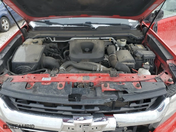2017 Chevrolet Colorado 4WD LT with VIN 1GCPTCE1XH1223094, listed as a Copart auction lot 46211925 with 117,314 mi miles and Salvage Title. Bid and sale history available at carsss.com. Image 11.
