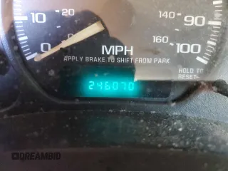2002 Chevrolet Silverado 1500 LS with VIN 2GCEK19V221150025, listed as a Copart auction lot 41816045 with 246,070 mi miles and Salvage Title. Bid and sale history available at DreamBid. Image 9.