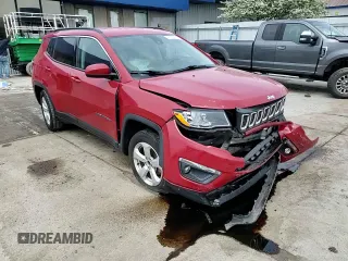 2019 Jeep Compass Latitude with VIN 3C4NJDBB3KT815436, listed as a Copart auction lot 56023625 with 86,529 mi miles and Salvage title. Bid and sale history available at DreamBid. Image 13.