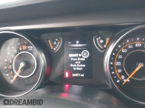 2022 Jeep Wrangler Unlimited Sport with VIN 1C4HJXDG1NW251565, listed as a IAAI auction lot 41163076 with 24,877 mi miles and . Bid and sale history available at DreamBid. Image 15.