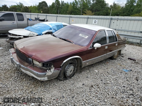 1993 Buick Roadmaster Ltd with VIN 1G4BT5373PR421590, listed as a Copart auction lot 72892004 with 130,065 mi miles and Clean Title. Bid and sale history available at DreamBid. Image 1.