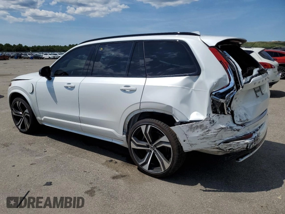 2022 Volvo XC90 R-Design with VIN YV4BR0CM5N1814897, listed as a Copart auction lot 60483314 with 35,622 mi miles and Salvage Title. Bid and sale history available at carsss.com. Image 2.