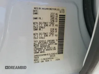 2022 Nissan Frontier S with VIN 1N6ED1EK9NN652004, listed as a Copart auction lot 68273914 with 15,255 mi miles and Salvage Title. Bid and sale history available at carsss.com. Image 12.