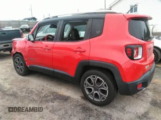 2016 Jeep Renegade Limited with VIN ZACCJADT5GPC66364, listed as a IAAI auction lot 42199720 with 115,876 mi miles and . Bid and sale history available at DreamBid. Image 3.