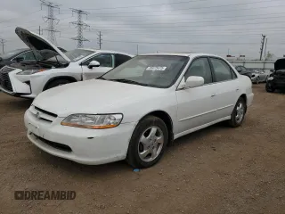 1999 Honda Accord EX z VIN JHMCG5653XC022896, wystawiony jako Copart lot #56475475 z przebiegiem 86 342 mil mil oraz Szkoda całkowita • Salvage title. Historia ofert i sprzedaży dostępna na DreamBid. Obrazek 1.