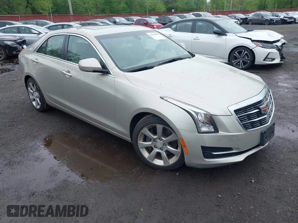 2015 Cadillac ATS Luxury RWD z VIN 1G6AB5RX8F0101942, wystawiony jako IAAI lot #42199906 z przebiegiem 58 627 mil mil oraz . Historia ofert i sprzedaży dostępna na DreamBid. Obrazek 1.