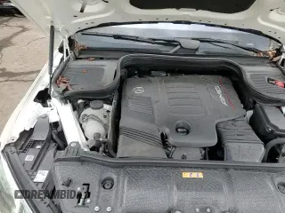 2022 Mercedes-Benz GLE 53 AMG with VIN 4JGFB6BB3NA652680, listed as a Copart auction lot 87254584 with 25,231 mi miles and Salvage title. Bid and sale history available at DreamBid. Image 14.