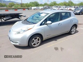 2011 Nissan LEAF SL-e with VIN JN1AZ0CP5BT007033, listed as a IAAI auction lot 42194068 with 40,620 mi miles and . Bid and sale history available at DreamBid. Image 2.