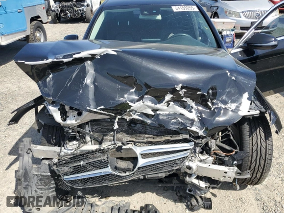 2017 Mercedes-Benz C 300 with VIN 55SWF4JB0HU201991, listed as a Copart auction lot 54105055 with 68,938 mi miles and Salvage Title. Bid and sale history available at DreamBid. Image 11.
