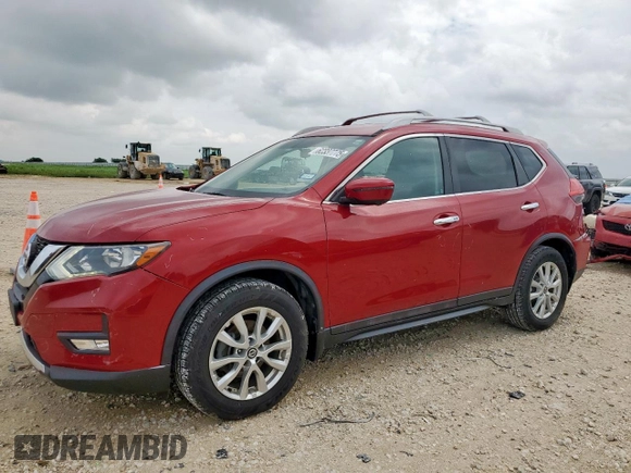 2017 Nissan Rogue SL with VIN 5N1AT2MT0HC782589, listed as a Copart auction lot 62337775 with 92,871 mi miles and Salvage title. Bid and sale history available at DreamBid. Image 1.