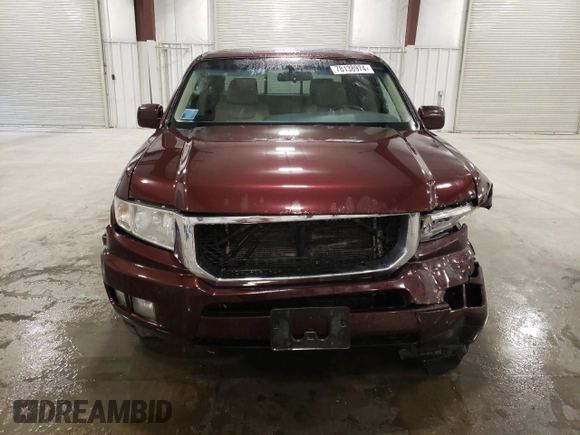 2010 Honda Ridgeline RTL with VIN 5FPYK1F57AB008743, listed as a Copart auction lot 78138974 with 184,255 mi miles and Salvage Title. Bid and sale history available at carsss.com. Image 5.