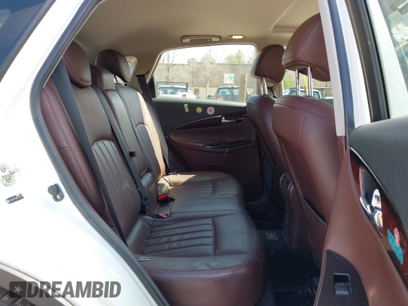 2012 Infiniti EX Journey z VIN JN1AJ0HR7CM451544, wystawiony jako IAAI lot #42037474 z przebiegiem 78 150 mil mil oraz . Historia ofert i sprzedaży dostępna na DreamBid. Obrazek 8.