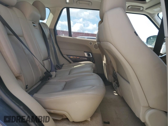 2017 Land Rover Range Rover with VIN SALGR2FV6HA375585, listed as a Copart auction lot 59903575 with 71,738 mi miles and Clean title. Bid and sale history available at DreamBid. Image 11.