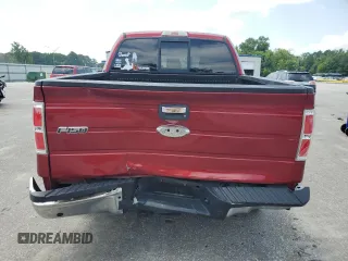 2014 Ford F-150 XL with VIN 1FTFW1CT7EKG41338, listed as a Copart auction lot 60037405 with 128,130 mi miles and Salvage title. Bid and sale history available at DreamBid. Image 6.