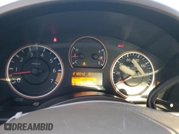 2008 Nissan Titan SE with VIN 1N6BA06A68N345258, listed as a Copart auction lot 42289375 with 218,042 mi miles and Salvage Title. Bid and sale history available at carsss.com. Image 9.