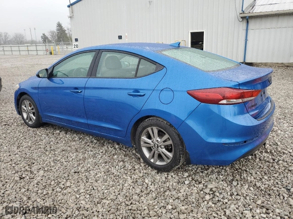2018 Hyundai Elantra Value Edition with VIN KMHD84LF1JU555806, listed as a Copart auction lot 52097725 with 143,695 mi miles and Salvage Title. Bid and sale history available at carsss.com. Image 2.
