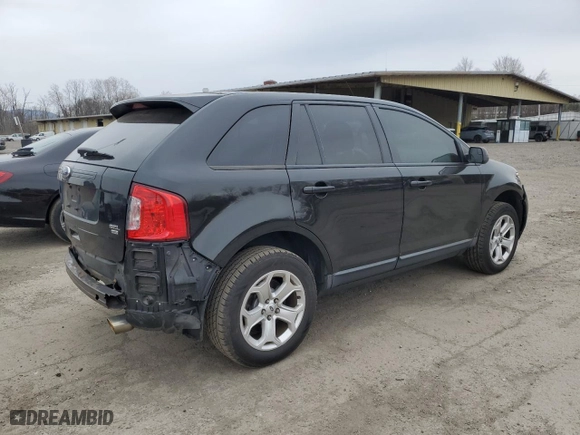 2012 Ford Edge SEL with VIN 2FMDK4JC5CBA55554, listed as a Copart auction lot 52419705 with 173,713 mi miles and Salvage Title. Bid and sale history available at carsss.com. Image 3.