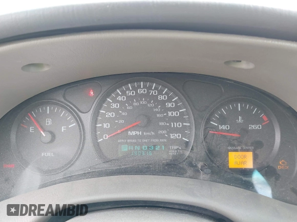 2004 Chevrolet Impala with VIN 2G1WF52E549107399, listed as a IAAI auction lot 41969935 with 190,316 mi miles. Bid and sale history available at carsss.com. Image 7.