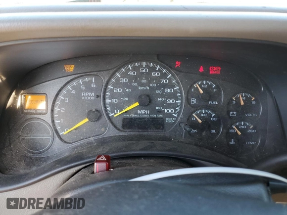 2001 Chevrolet Suburban LT with VIN 3GNEC16T11G144696, listed as a Copart auction lot 72712924 with 0 mi miles and Salvage Title. Bid and sale history available at carsss.com. Image 9.