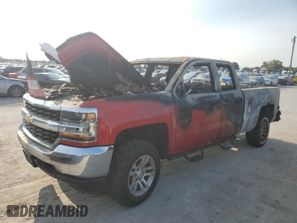 2016 Chevrolet Silverado 1500 LS with VIN 1GCVKNEC2GZ242519, listed as a Copart auction lot 70647284 with 0 mi miles and Non Repairable. Bid and sale history available at carsss.com. Image 1.