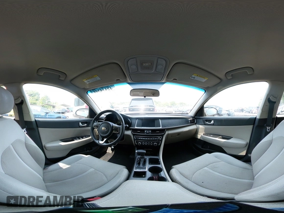 2018 Kia Optima LX with VIN 5XXGT4L36JG185545, listed as a IAAI auction lot 42434301 with 118,303 mi miles and . Bid and sale history available at DreamBid. Image 18.