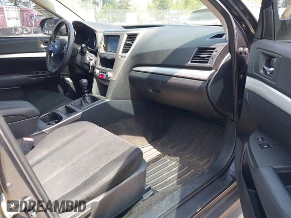 2013 Subaru Legacy 2.5i with VIN 4S3BMAA66D1008299, listed as a IAAI auction lot 42120277 with 82,651 mi miles and . Bid and sale history available at DreamBid. Image 5.