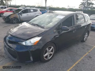 2017 Toyota Prius v Two with VIN JTDZN3EU1HJ066102, listed as a IAAI auction lot 41429125 with 168,152 mi miles. Bid and sale history available at carsss.com. Image 2.