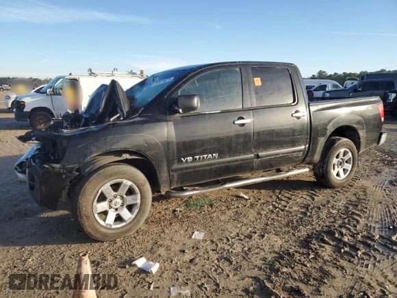 2007 Nissan Titan XE with VIN 1N6AA07A67N234492, listed as a Copart auction lot 87574675 with Not Provided miles and Salvage Title. Bid and sale history available at DreamBid. Image 1.