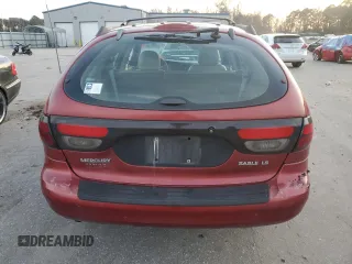 2001 Mercury Sable LS Premium with VIN 1MEHM59S91A635138, listed as a Copart auction lot 84674814 with 170,559 mi miles and Salvage Title. Bid and sale history available at DreamBid. Image 6.