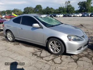 2005 Acura RSX with VIN JH4DC54895S013748, listed as a Copart auction lot 67564924 with 224,885 mi miles and Salvage Title. Bid and sale history available at carsss.com. Image 4.