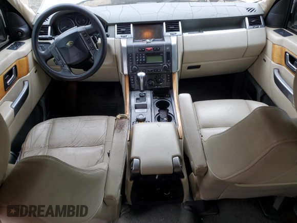 2006 Land Rover Range Rover Sport HSE with VIN SALSF25466A931791, listed as a Copart auction lot 53651055 with 180,667 mi miles and Salvage Title. Bid and sale history available at DreamBid. Image 8.