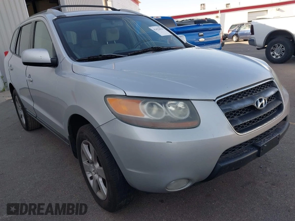 2007 Hyundai Santa Fe SE with VIN 5NMSH73E87H039768, listed as a IAAI auction lot 42422626 with 267,647 mi miles and . Bid and sale history available at DreamBid. Image 1.