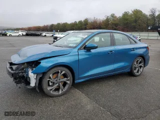 2023 Audi A3 Premium Plus with VIN WAUHUDGY5PA127371, listed as a Copart auction lot 82709504 with 7,077 mi miles and Salvage Title. Bid and sale history available at carsss.com. Image 1.