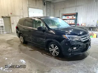 2018 Honda Pilot EX-L with VIN 5FNYF6H53JB006687, listed as a Copart auction lot 46091245 with 88,830 mi miles and Salvage Title. Bid and sale history available at DreamBid. Image 14.