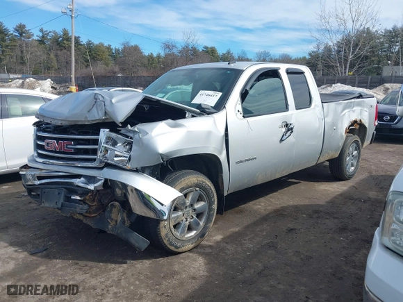2013 GMC Sierra 1500 SLE with VIN 1GTR2VE73DZ238477, listed as a IAAI auction lot 41748417 with 139,436 mi miles. Bid and sale history available at carsss.com. Image 18.