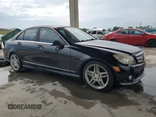 2010 Mercedes-Benz C 300 Sport with VIN WDDGF5EBXAF414136, listed as a Copart auction lot 50568495 with 157,542 mi miles and Salvage Title. Bid and sale history available at DreamBid. Image 4.