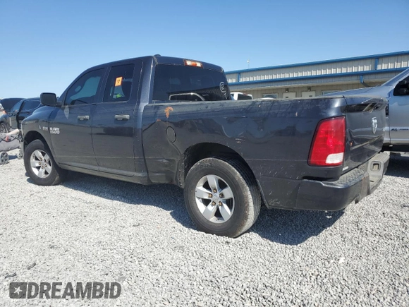 2018 Ram 1500 Tradesman with VIN 1C6RR7FT9JS327579, listed as a Copart auction lot 53161115 with 95,680 mi miles and Salvage title. Bid and sale history available at DreamBid. Image 2.