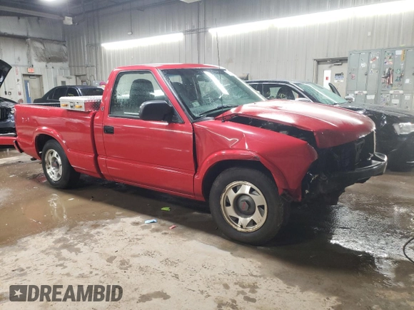 2000 GMC Sonoma with VIN 1GTCS1448YK194058, listed as a Copart auction lot 51225645 with 76,886 mi miles and Salvage Title. Bid and sale history available at carsss.com. Image 4.